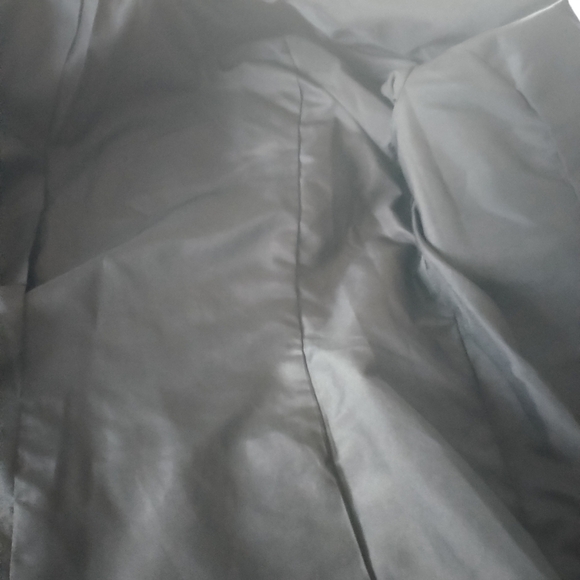 Chico's Animal Print Ruffle Front Blazer Jacket Chico's sz2 - Picture 10 of 14